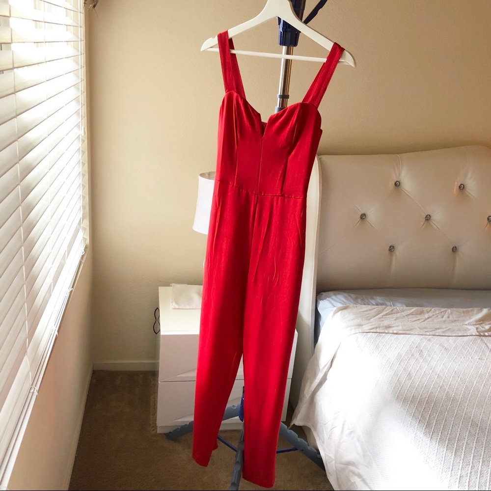 H & M red bodysuit